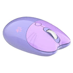 M3 3 Keys Cute Silent Laptop Wireless Mouse, Spec:, Wireless Version (Vitality Pink), Wireless Version (Milk Tea), Bluetooth Wireless Version (Milk Tea), Bluetooth Wireless Version (Pink), Bluetooth Wireless Version (Red)