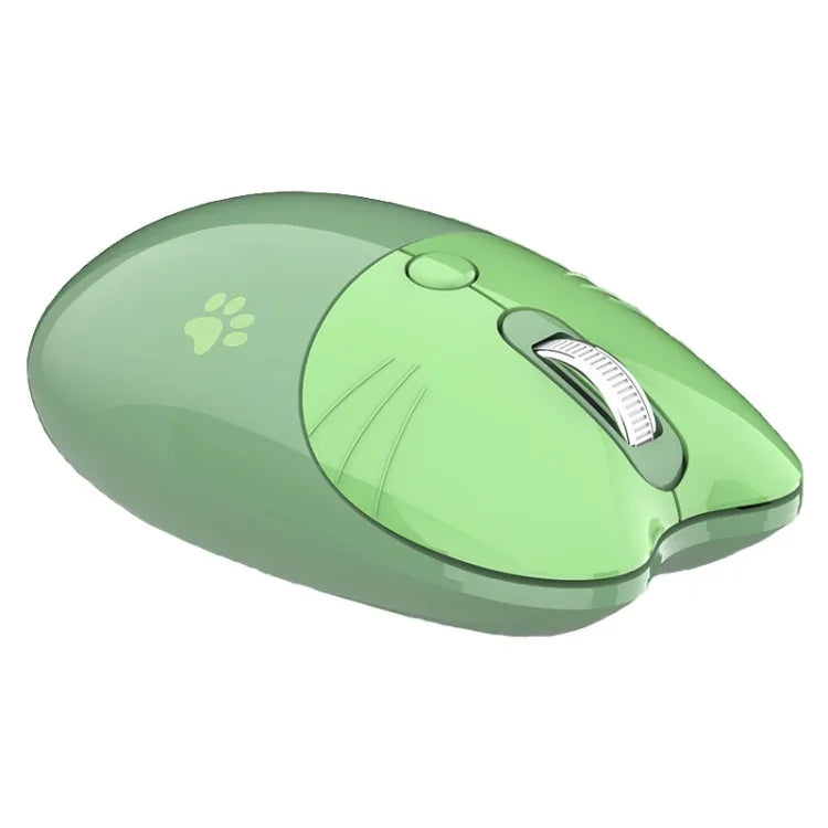 M3 3 Keys Cute Silent Laptop Wireless Mouse, Spec:, Wireless Version (Vitality Pink), Wireless Version (Milk Tea), Bluetooth Wireless Version (Milk Tea), Bluetooth Wireless Version (Pink), Bluetooth Wireless Version (Red)