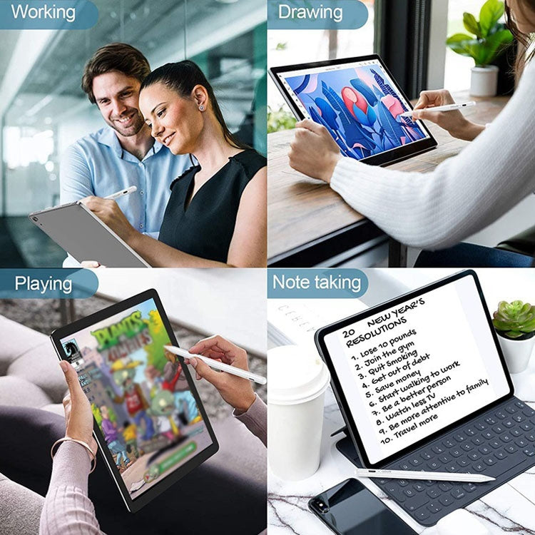 QGeeM ID706 防誤觸可充電主動式觸控筆，適用於iPad