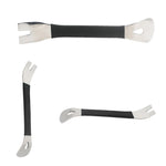 Car Stainless Ateel Audio Navigation Door Panel Crowbar, 2 PCS Stainless Steel