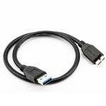 USB 3.0 公對 Micro USB 行動硬碟資料線，線長：1.8m