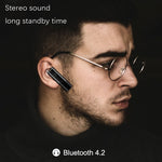 單耳 4.2 藍牙耳機立體聲 HIFI 運動無線藍牙耳機，A1 黑色、A1 白色、A2 黑色、A2 白色