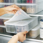 A2958 Chopped Onion Garlic Refrigerator Preservation Box with Lid, Small, 6-pieces / Sets