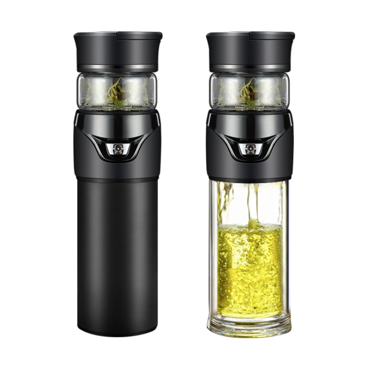101-500ML保溫杯茶水分離茶杯，款式：不鏽鋼黑色、不鏽鋼咖啡色、不鏽鋼灰色、黑色+禮盒、咖啡色+禮盒、灰色+禮盒、玻璃黑色+禮盒、玻璃咖啡色+禮盒、玻璃灰色+禮盒