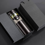 101-500ML保溫杯茶水分離茶杯，款式：不鏽鋼黑色、不鏽鋼咖啡色、不鏽鋼灰色、黑色+禮盒、咖啡色+禮盒、灰色+禮盒、玻璃黑色+禮盒、玻璃咖啡色+禮盒、玻璃灰色+禮盒
