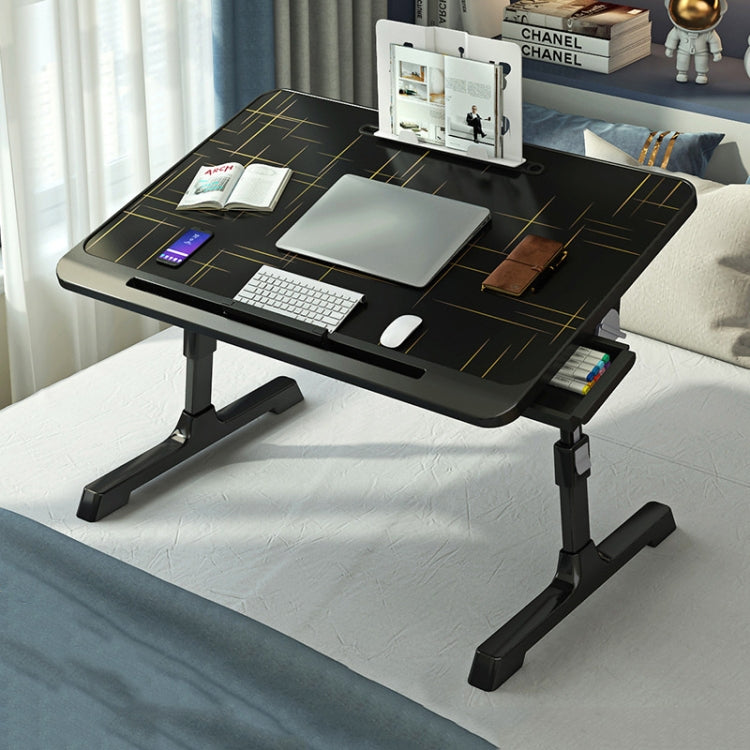 N6 可升降折疊床上電腦桌，款式：基本款、抽屜款、抽屜+架子、抽屜+USB、抽屜+架子+USB