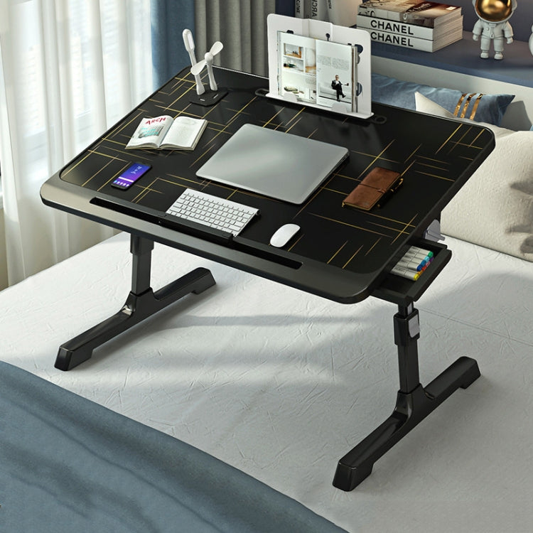 N6 可升降折疊床上電腦桌，款式：基本款、抽屜款、抽屜+架子、抽屜+USB、抽屜+架子+USB