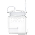 OATSBASF 透明矽膠電源保護殼，適用於 iPhone MacBook Pro Air，20W、30W / 29W、60W / 61W、85W / 87W / 96W