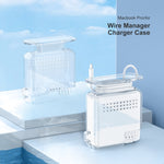 OATSBASF 透明矽膠電源保護殼，適用於 iPhone MacBook Pro Air，20W、30W / 29W、60W / 61W、85W / 87W / 96W