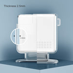 OATSBASF 透明矽膠電源保護殼，適用於 iPhone MacBook Pro Air，20W、30W / 29W、60W / 61W、85W / 87W / 96W