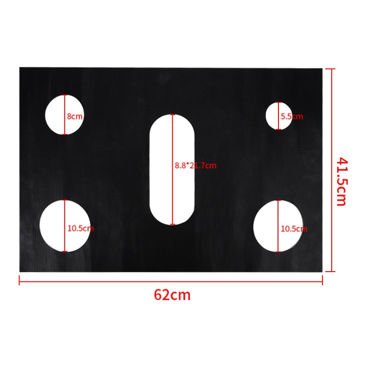 瓦斯爐5孔防油墊 特氟龍保護蓋 防髒墊，0.2mm，0.3mm，0.4mm