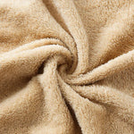 Bath Towel + Towel Set Can Wear Coral Fleece Beach Towel, White, Pink, Blue, Brown, Cyan