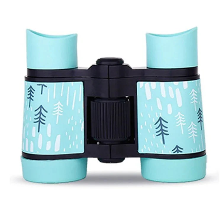 4X30 雙筒望遠鏡鳥類觀察望遠鏡，兒童禮物，4X30 雨季綠色，4X30 雨季藍色，4X30 雨季紅色，4X30 雨季黃色，4X30 雨季紫色，4X30 雨季粉色