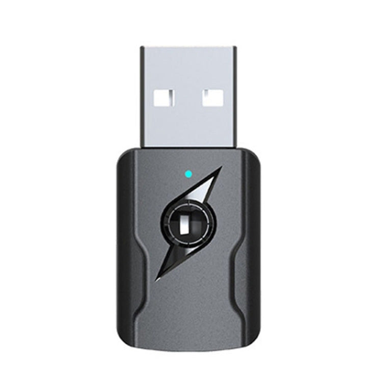 5.0 藍牙發射器 AUX 接收器 USB 雙輸出電腦音頻轉接器，M136