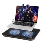 NUOXI M10 雙USB筆記型電腦散熱器