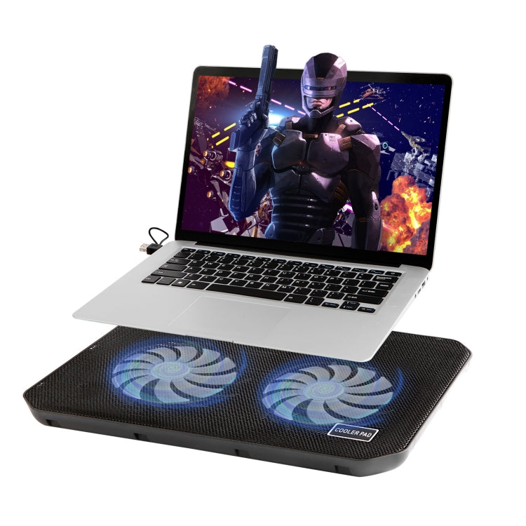 NUOXI M10 雙USB筆記型電腦散熱器