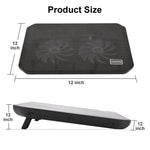 NUOXI M10 雙USB筆記型電腦散熱器