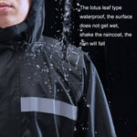 X18 連體雨衣戶外成人反光騎行雨衣，XL、XXL、XXXL、XXXXL
