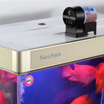 SUNSUN智能定時自動魚缸餵食器，AK-01S，AK-02 USB，AK-03 WIFI