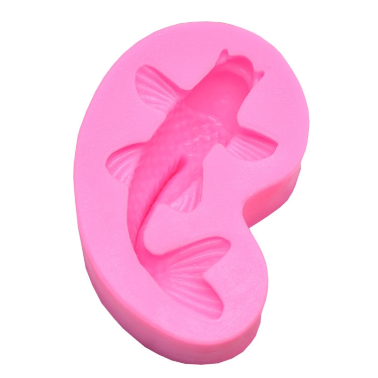 2件組金魚烘焙翻糖矽膠模具蛋糕裝飾，金魚