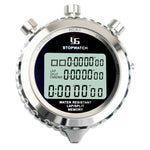 YS 金屬碼錶 3 排顯示 運動訓練電子計時器，款式：YS-510 10 記憶 3 排顯示，YS-530 30 記憶 3 排顯示，YS-560 60 記憶 3 排顯示，YS-5100 100 記憶 3 排顯示，YS-5120 120 記憶 3 排顯示