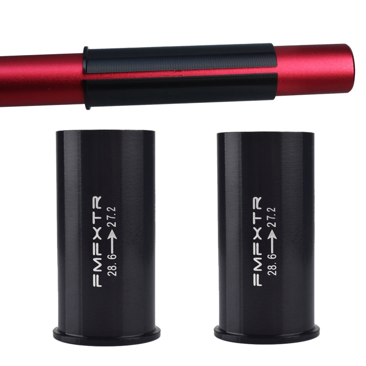 2 件 FMFXTR 自行車座管減徑套轉換套，規格：27.2mm 轉 25.4mm，28.6mm 轉 25.4mm，28.6mm 轉 27.2mm，30.4mm 轉 27.2mm，30.8mm 轉 27.2mm，31.6mm 轉 27.2mm，33.9mm 轉 27.2mm，33.9mm 轉 31.6mm