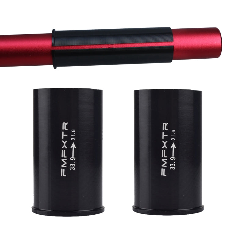 2 件 FMFXTR 自行車座管減徑套轉換套，規格：27.2mm 轉 25.4mm，28.6mm 轉 25.4mm，28.6mm 轉 27.2mm，30.4mm 轉 27.2mm，30.8mm 轉 27.2mm，31.6mm 轉 27.2mm，33.9mm 轉 27.2mm，33.9mm 轉 31.6mm