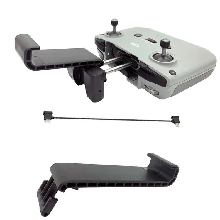 遙控平板擴展支架，適用於 DJI Mavic 3 / Air 2 / Air 2S / Mini 2，款式：小型、大型、大型+蘋果線、大型+Type-c 線、大型+Micro 線