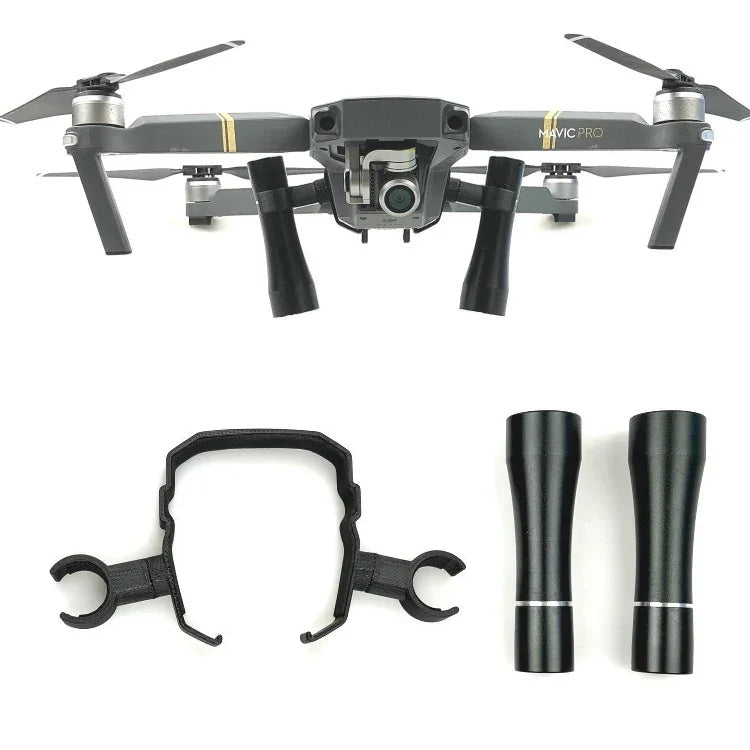 無人機 LED 補光燈前視夜燈探照燈，適用於 DJI Mavic Pro