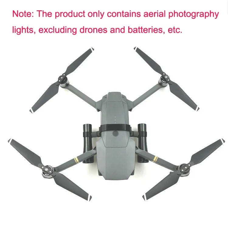 無人機 LED 補光燈前視夜燈探照燈，適用於 DJI Mavic Pro