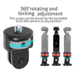 1/4 吋螺絲轉接器三腳架轉接頭，適用於 Gopro 10 9 8 7 / Eken / Insta360 One X R