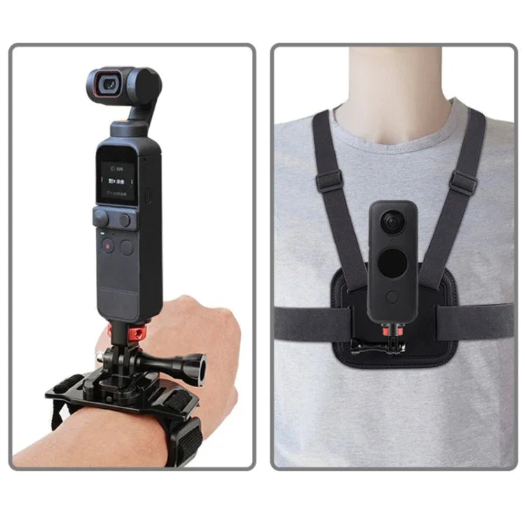 1/4 吋螺絲轉接器三腳架轉接頭，適用於 Gopro 10 9 8 7 / Eken / Insta360 One X R