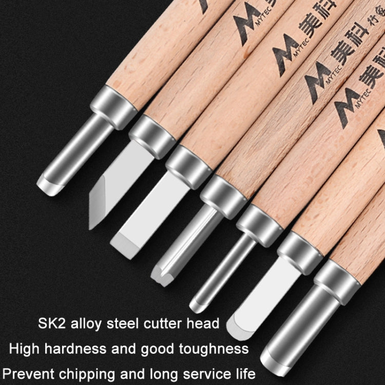 MYTEC 多功能木工橡膠印章雕刻工具刀, 3 件/套, 4 件/套, 5 件/套, 6 件/套, 8 件/套, 10 件/套, 12 件/套