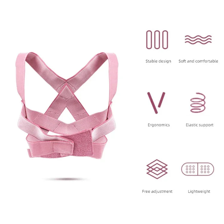 Invisible Back Anti-hunchback Posture Correction Belt, Size:, L