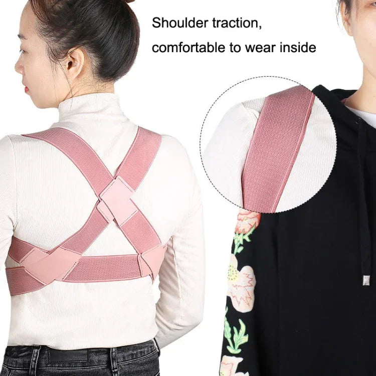 Invisible Back Anti-hunchback Posture Correction Belt, Size:, L