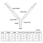 隱形透氣姿勢矯正帶 可調背部矯正器，尺寸：M（黑色），S（灰色），L（灰色）