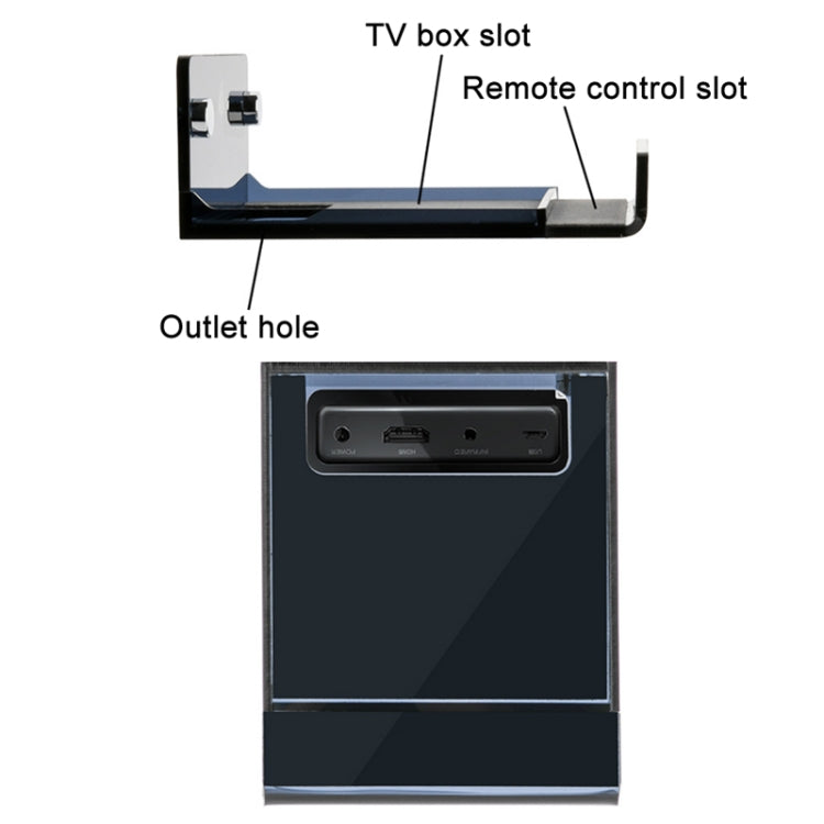 機上盒壁掛收納支架 適用Amazon Fire TV