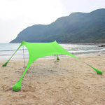 戶外海灘萊卡帳篷遮陽釣魚帳篷，尺寸：210x160x150cm、210x200x150cm、300x300x200cm
