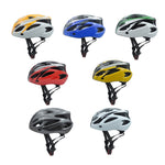 Unisex Cycling Bike One-piece Helmet, Yellow Black, Red Black, White Black, White Black Green, Fiber Black, White Orange, Blue Black