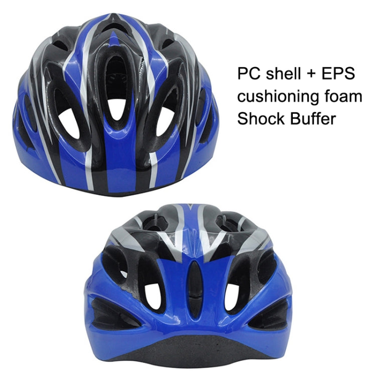 Unisex Cycling Bike One-piece Helmet, Yellow Black, Red Black, White Black, White Black Green, Fiber Black, White Orange, Blue Black