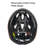 Unisex Cycling Bike One-piece Helmet, Yellow Black, Red Black, White Black, White Black Green, Fiber Black, White Orange, Blue Black