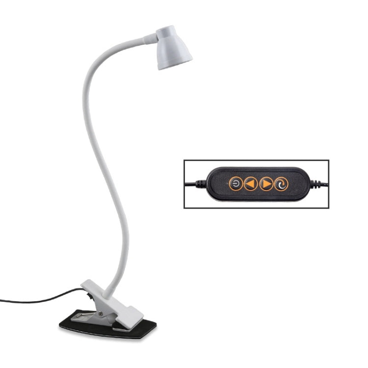 668A001 USB 360度彎曲軟管桌燈，規格：白色無段調光，黑色無段調光，白色兩段調光，黑色兩段調光