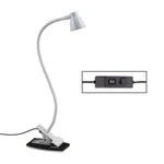 668A001 USB 360 Degree Bend Hose Desk Lamp, Spec:, White Stepless Dimming, Black Stepless Dimming, White Two-speed Dimming, Black Two-speed Dimming