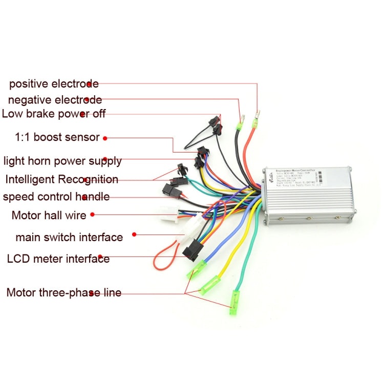 866 250W 350W 通用電動自行車滑板車控制器 可配速表