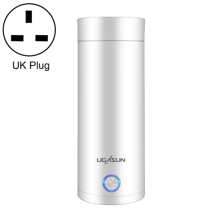 UGASUN 旅行便攜迷你電熱水杯，英國插頭（白色）、歐盟插頭（白色）、美國插頭（白色）、英國插頭（粉紅色）、歐盟插頭（粉紅色）、美國插頭（粉紅色）