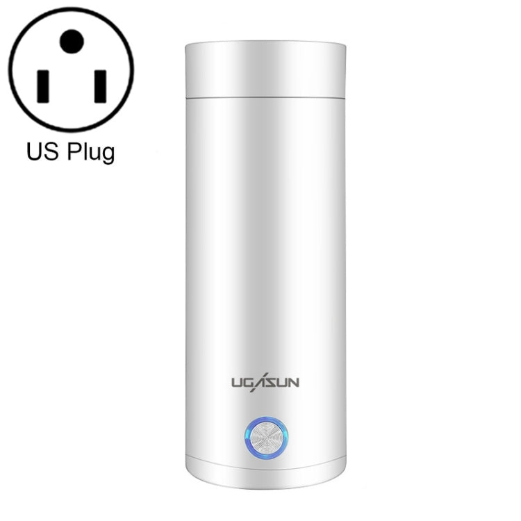 UGASUN 旅行便攜迷你電熱水杯，英國插頭（白色）、歐盟插頭（白色）、美國插頭（白色）、英國插頭（粉紅色）、歐盟插頭（粉紅色）、美國插頭（粉紅色）