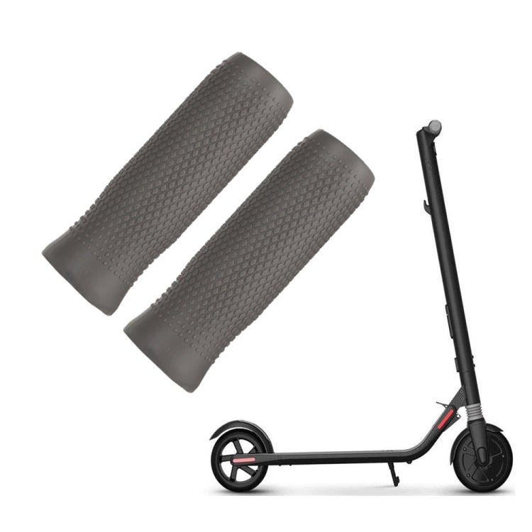 1 對矽膠手把套，適用 Ninebot ES1/ES2/ES3/ES4（灰色）、Ninebot ES1/ES2/ES3/ES4（黑色）、Ninebot G30 MAX（黑色）、Ninebot G30 MAX（灰色）
