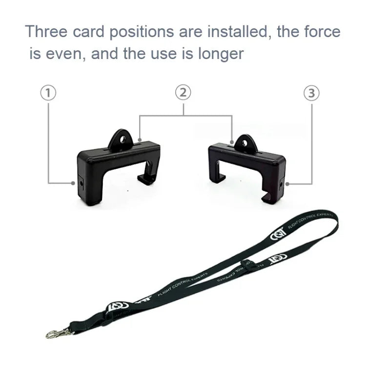 CQT 遙控掛繩帶鉤，適用於 DJI Mavic Air 2/2S/Mini 2 /Mini 3 Pro，款式：細繩、寬繩、僅扣環