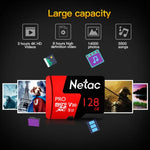Netac 行車記錄器監控相機手機記憶卡，32GB，64GB，128GB，256GB