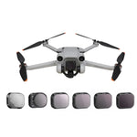RCSTQ 鋁合金可調濾鏡配件，適用 DJI Mini 3 Pro，款式：UV+CPL+ND8+ND16+ND32+ND64 6 合 1，CPL，ND8，ND16，ND32，ND64，4 合 1 套裝，6 合 1 套裝